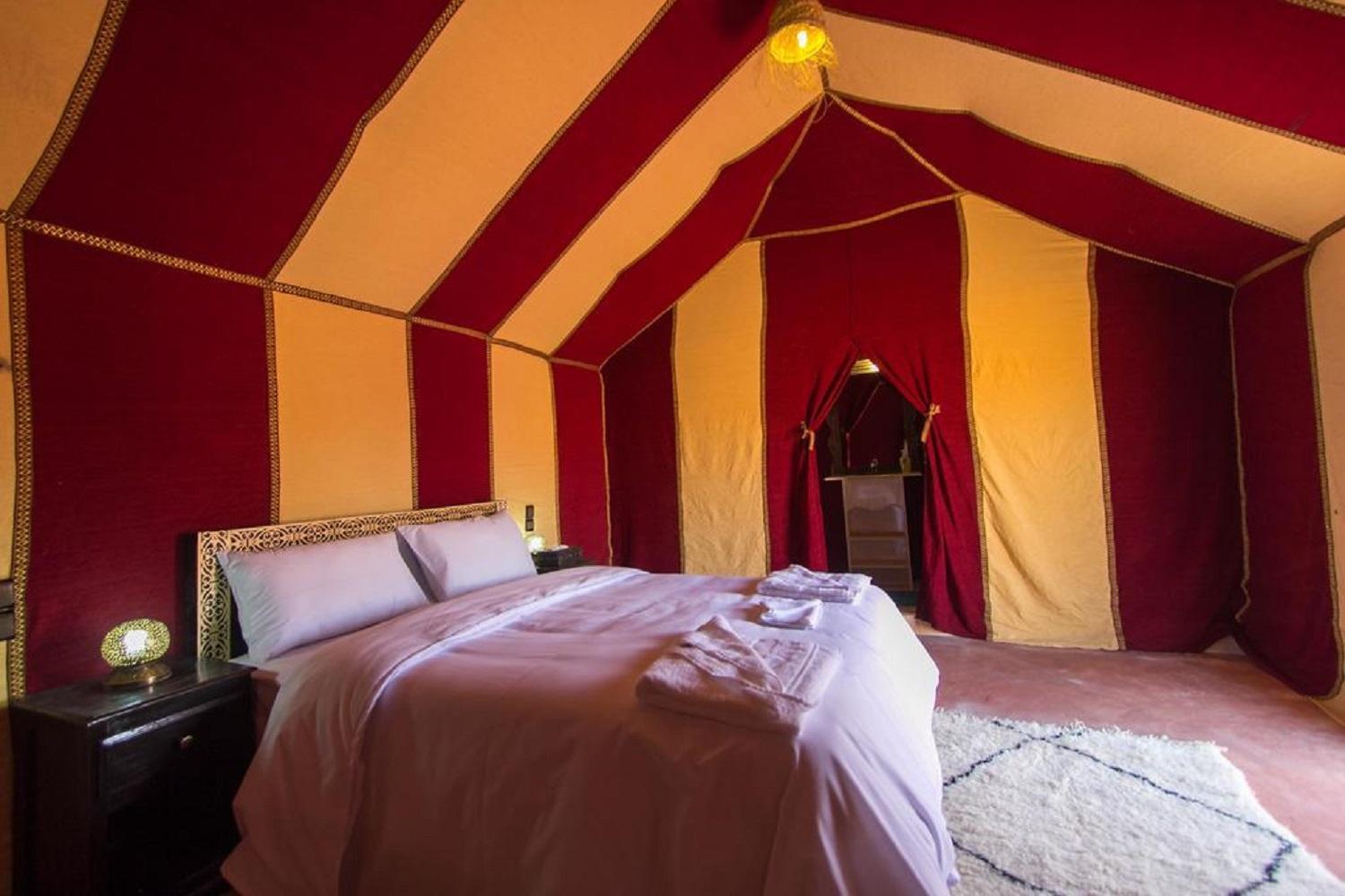 Khamlia Luxury Desert Camp เมอร์ซูกา ภายนอก รูปภาพ