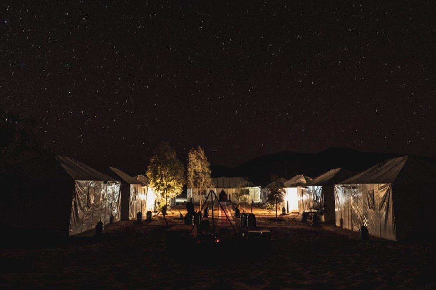 Khamlia Luxury Desert Camp เมอร์ซูกา ภายนอก รูปภาพ