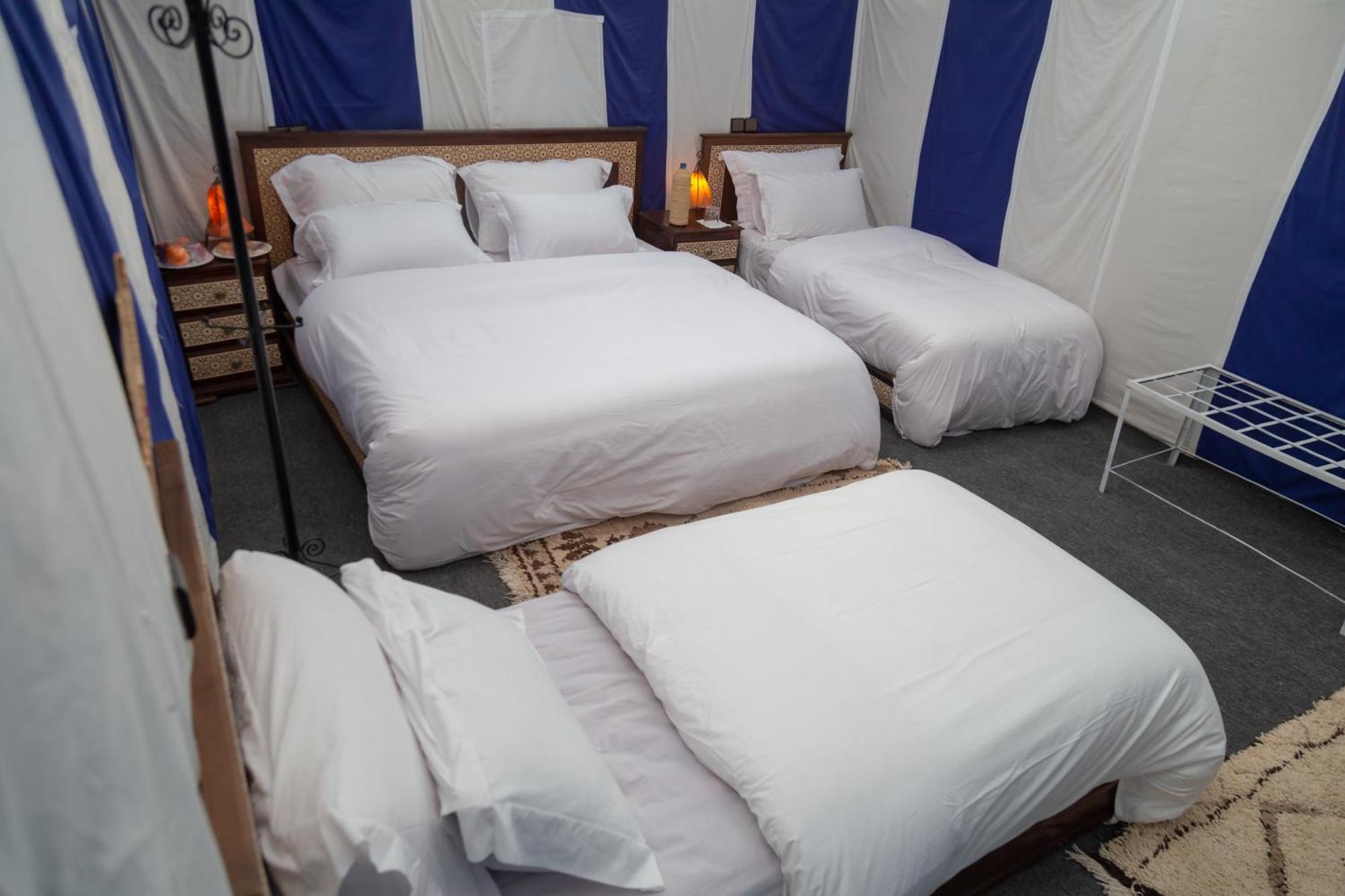 Khamlia Luxury Desert Camp เมอร์ซูกา ภายนอก รูปภาพ