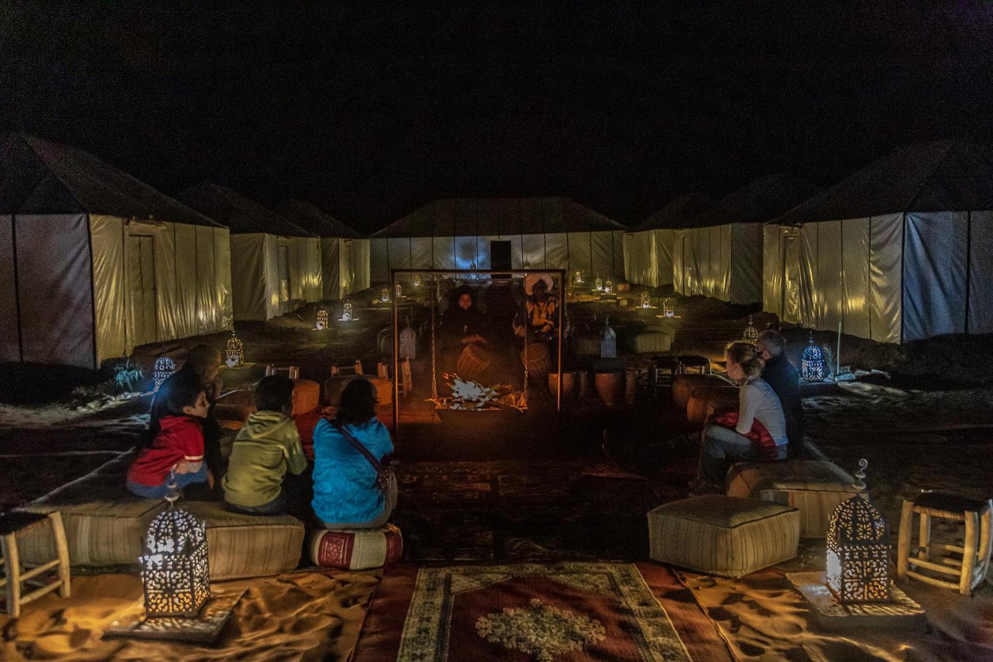 Khamlia Luxury Desert Camp เมอร์ซูกา ภายนอก รูปภาพ